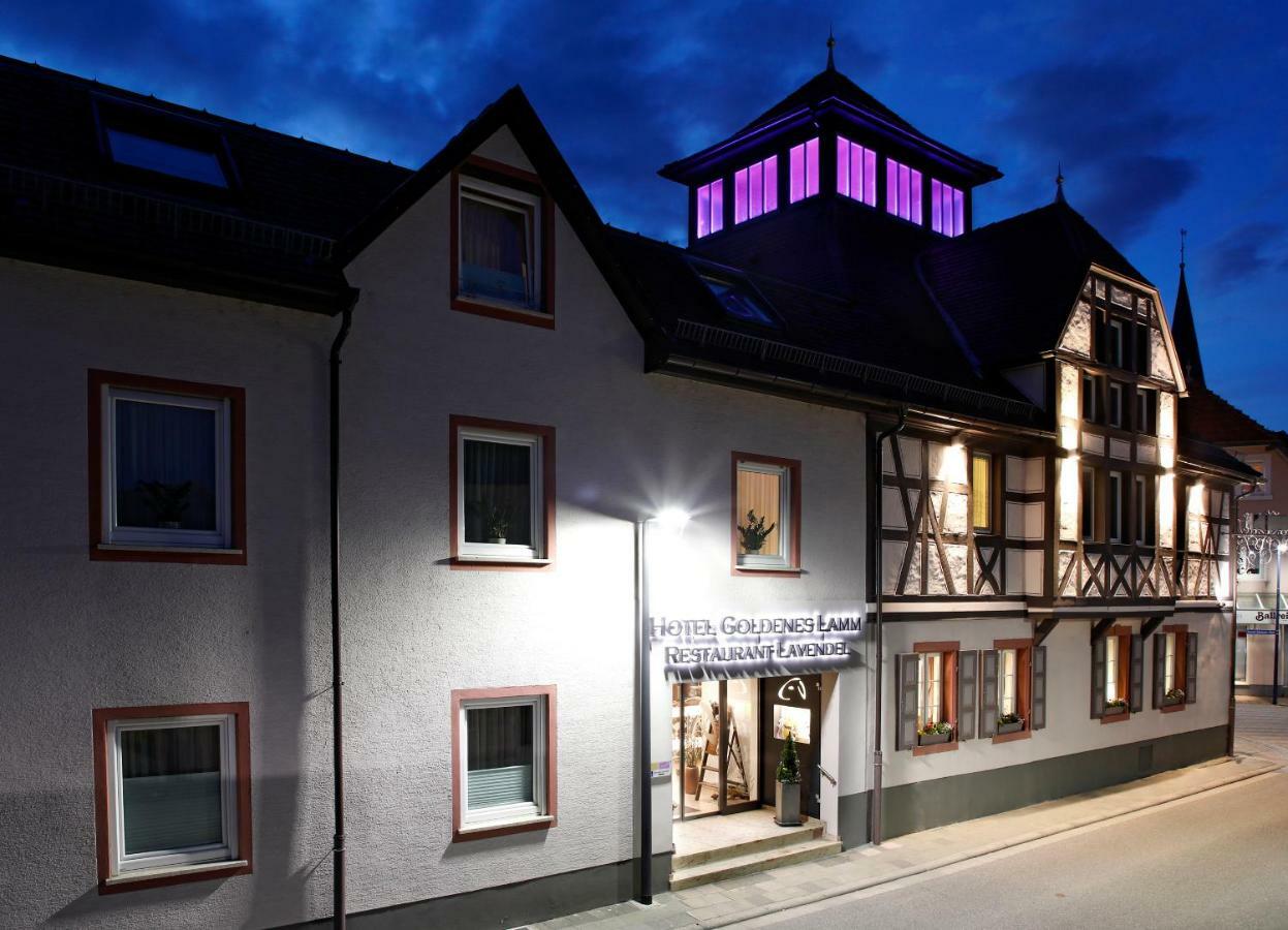Garni-Hotel Goldenes Lamm Dudenhofen Екстер'єр фото
